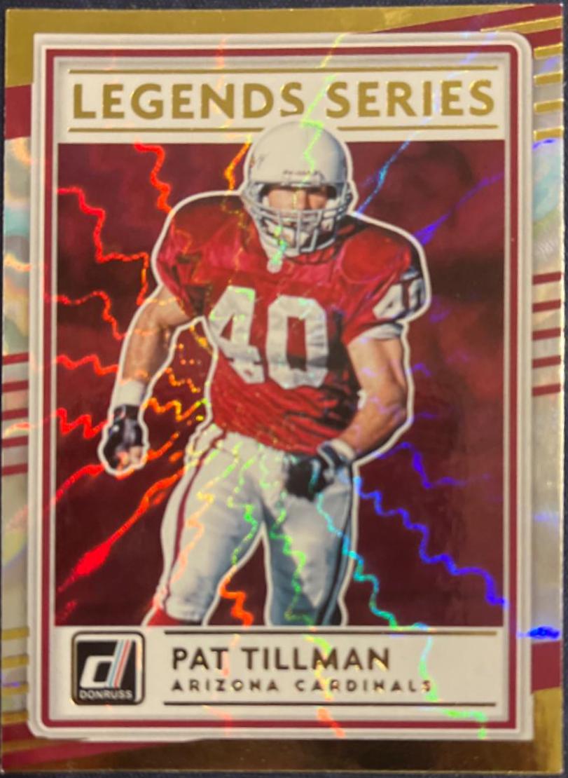 Pat Tillman #LS-PT Football Cards 2020 Panini Donruss Legends Series