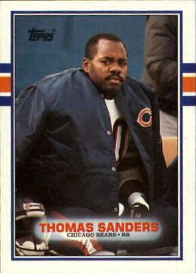 Thomas Sanders #68 Football Cards 1989 Topps