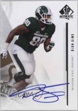 Dion Sims [Autograph SP Rookies] #80