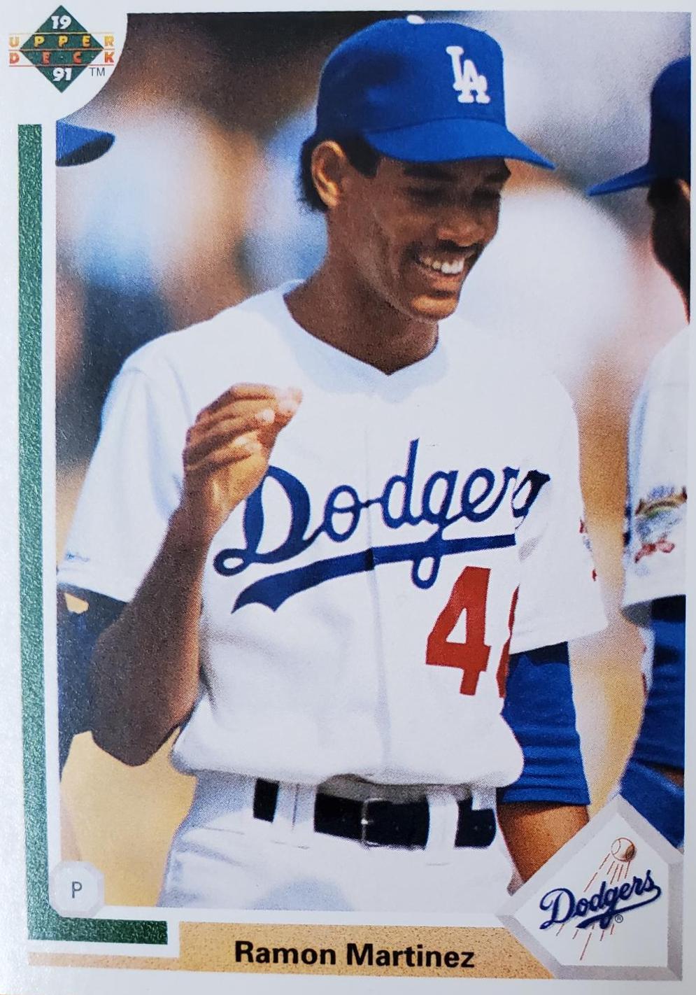 Ramon Martinez #136 Baseball Cards 1991 Upper Deck