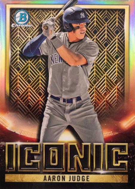 Aaron Judge #BI-8 Baseball Cards 2023 Bowman Chrome Iconic