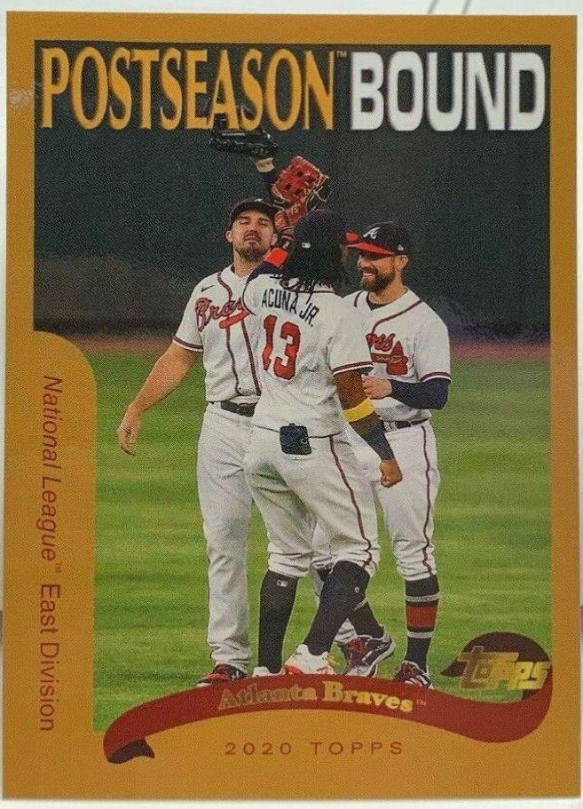 Atlanta Braves #237 Baseball Cards 2020 Topps Throwback Thursday