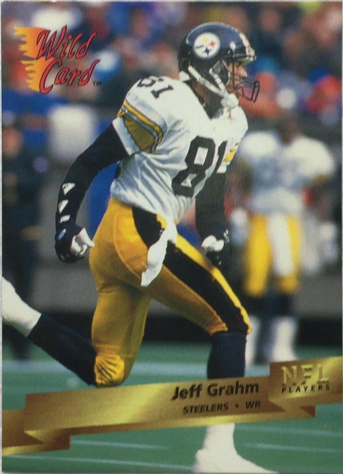 Jeff Graham #186 1993 Wild Card Football