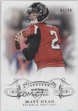 Matt Ryan #5 Football Cards 2013 Panini National Treasures