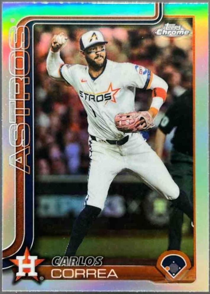 Carlos Correa [Refractor] #USC164 Prices | 2025 Topps Chrome