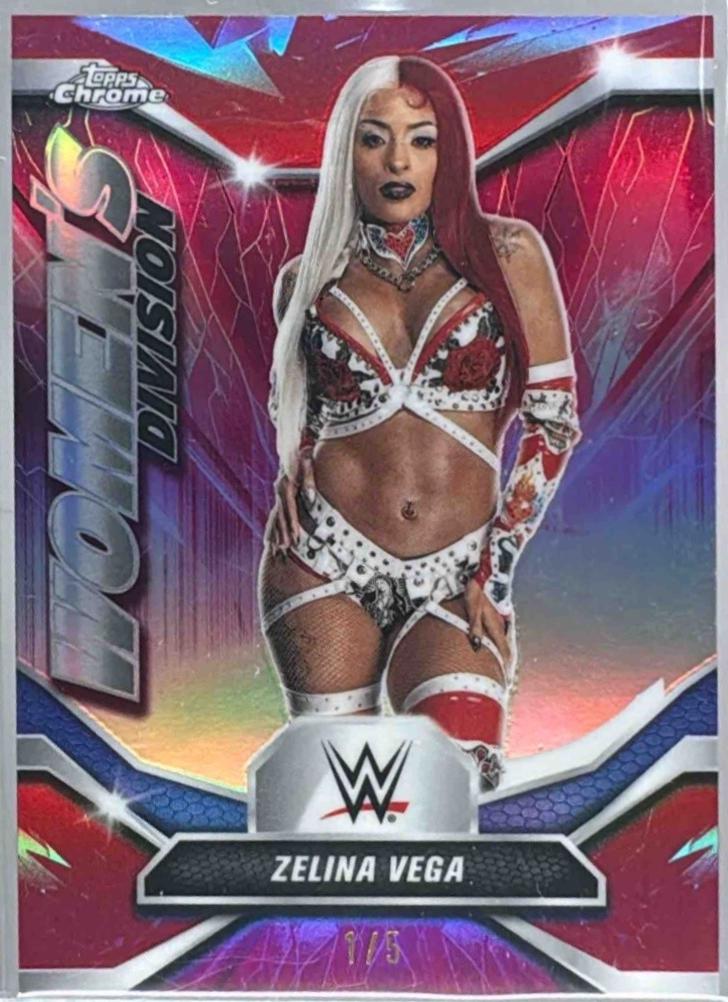 Zelina Vega [Red Refractor] #WDV-40