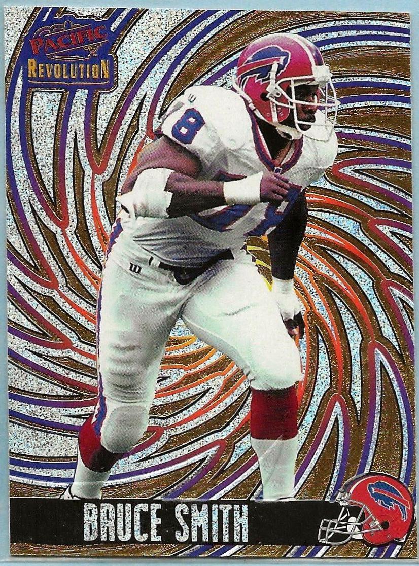 Bruce Smith #17 Football Cards 1998 Pacific Revolution