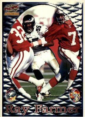 RAY FARMER #152 Football Cards 1997 Pacific Invincible Smash Mouth