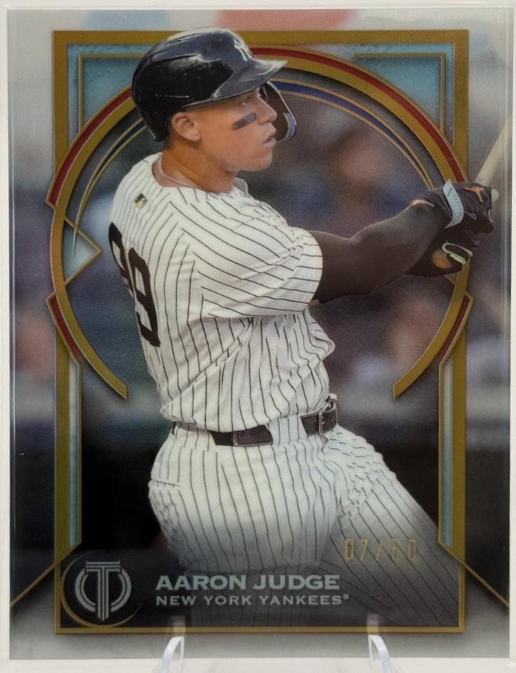2026 Topps Tribute Aaron Judge [Gold] #25 card