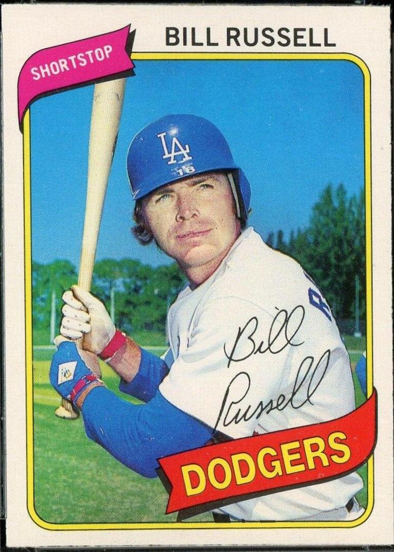 Bill Russell #40 Baseball Cards 1980 O Pee Chee