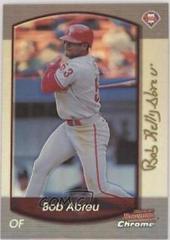 Bobby Abreu [Refractor] #78 Baseball Cards 2000 Bowman Chrome Prices