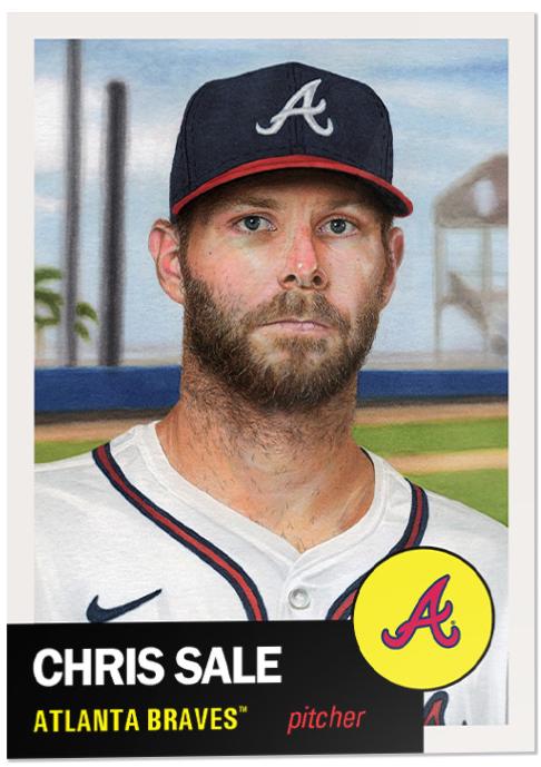 Chris Sale #752 2024 Topps Living Set Baseball