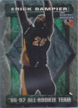 ERICK DAMPIER #8 Basketball Cards 1997 Visions Signings