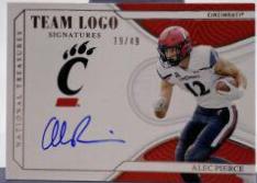Alec Pierce #TL-API Football Cards 2022 Panini National Treasures Collegiate Team Logo Signatures
