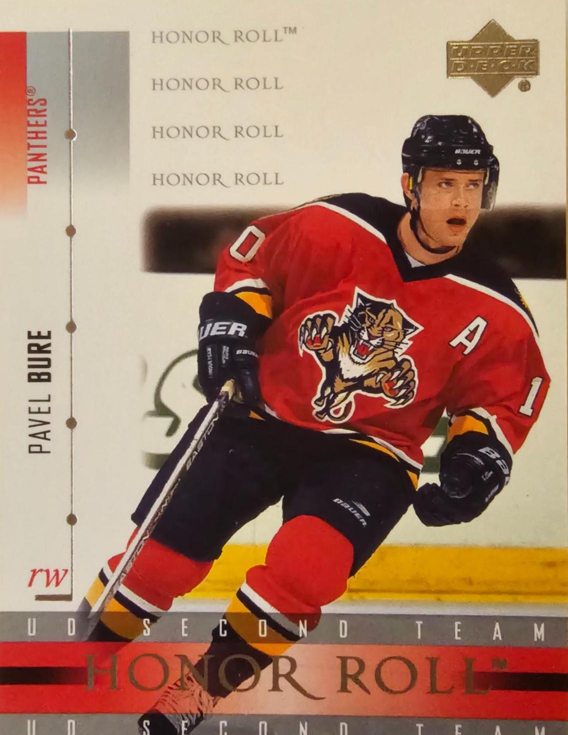 Pavel Bure #15 2001 Upper Deck Honor Roll Hockey
