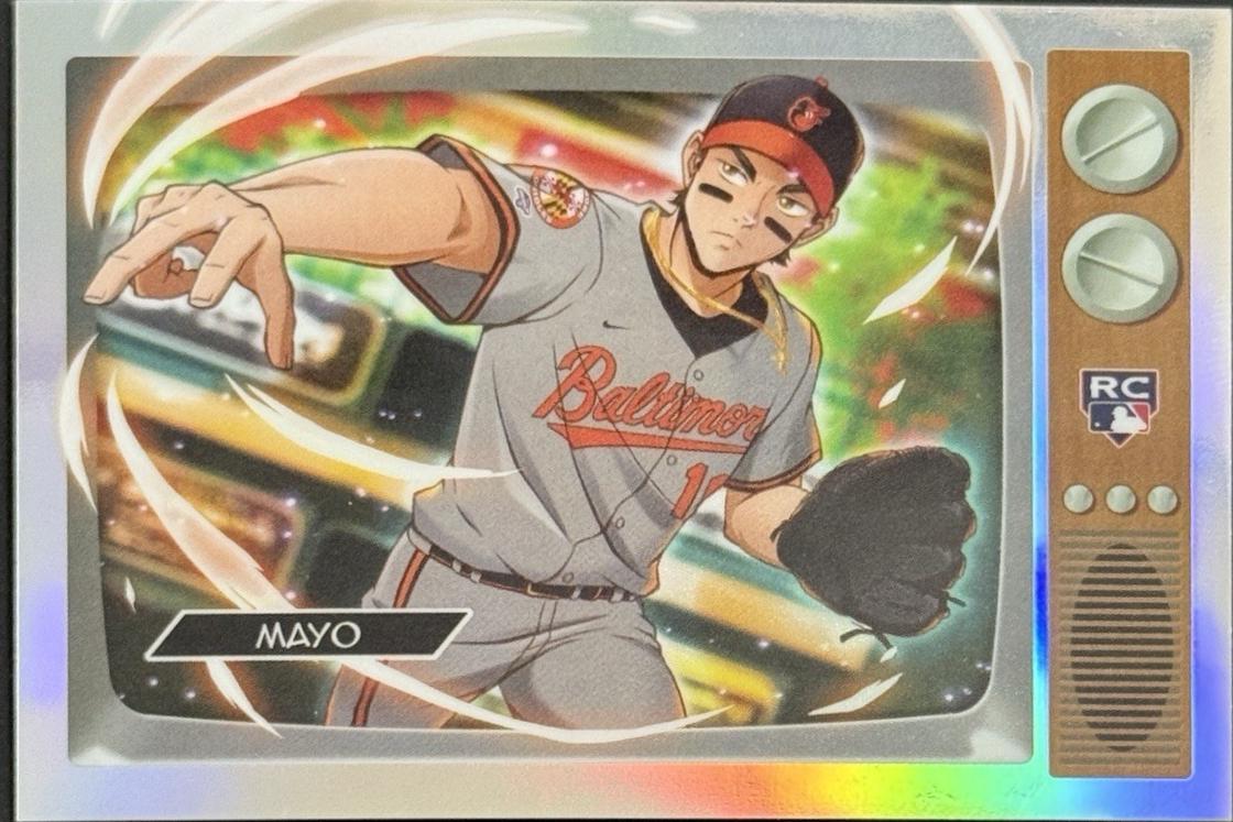 Coby Mayo #BA-2 Baseball Cards 2025 Bowman Anime