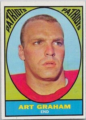 Art Graham #12 Football Cards 1967 Topps