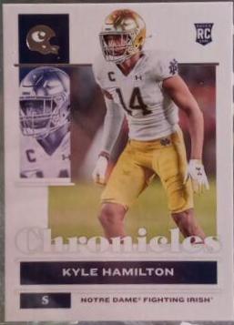 Kyle Hamilton #4 Football Cards 2022 Panini Chronicles Draft Picks