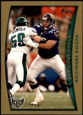 Jonathan Ogden #15 Football Cards 1998 Topps