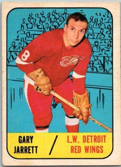 Gary Jarrett #44 Hockey Cards 1967 Topps