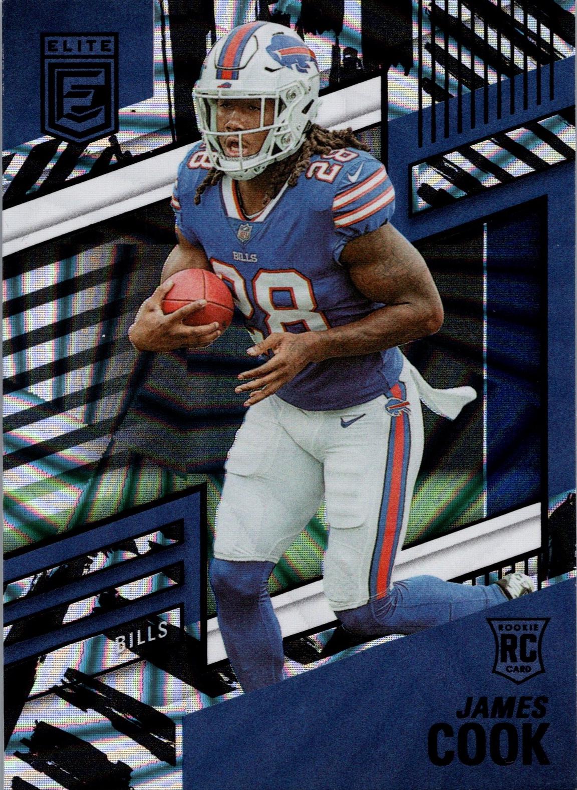 James Cook #2002-116 2022 Panini Donruss 2002 Elite Rookies Football