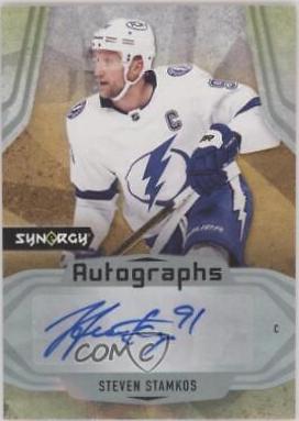 Steven Stamkos #A-SS Hockey Cards 2021 Upper Deck Synergy Autographs