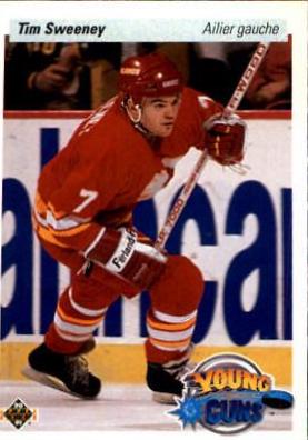 Tim Sweeney #531 Hockey Cards 1990 Upper Deck French