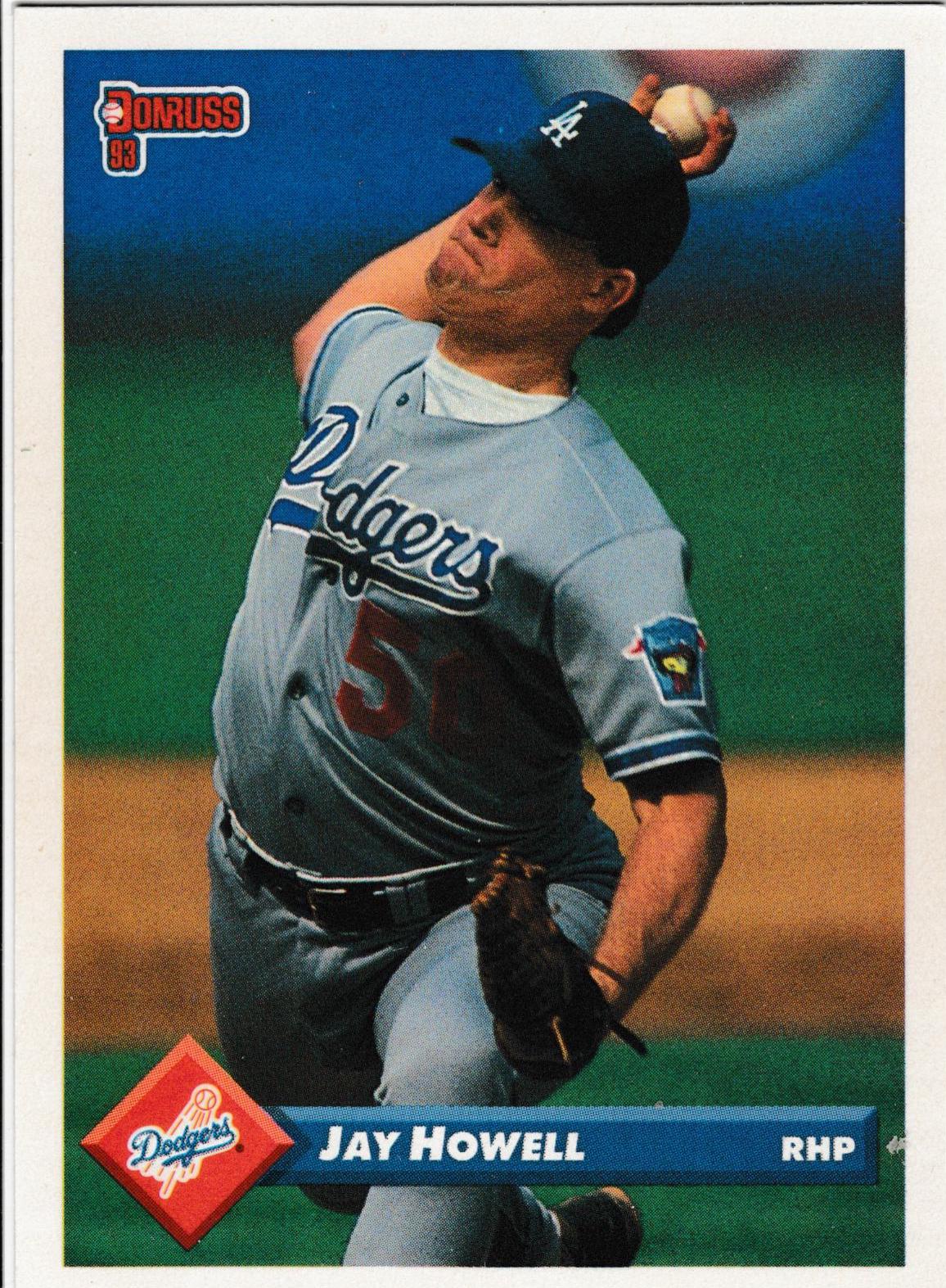 Jay Howell #538 Baseball Cards 1993 Donruss