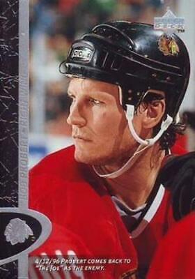 Bob Probert #33 Hockey Cards 1996 Upper Deck