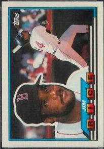Jim Rice #18 Baseball Cards 1989 Topps Big
