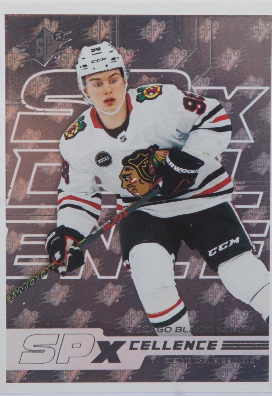 Connor Bedard #XC-CB Hockey Cards 2024 SPx SPxCellence