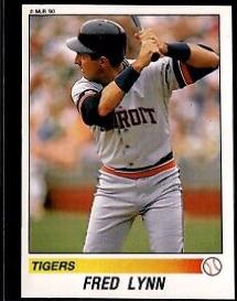 Fred Lynn #73 Baseball Cards 1990 Panini Stickers