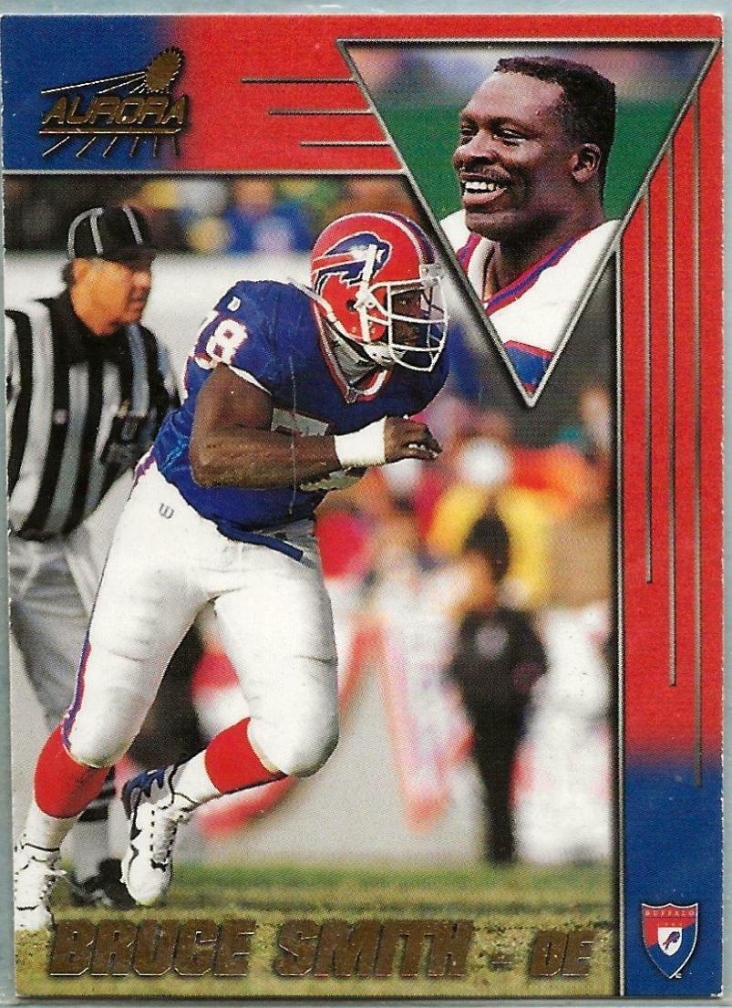 Bruce Smith #22 Football Cards 1998 Pacific Aurora