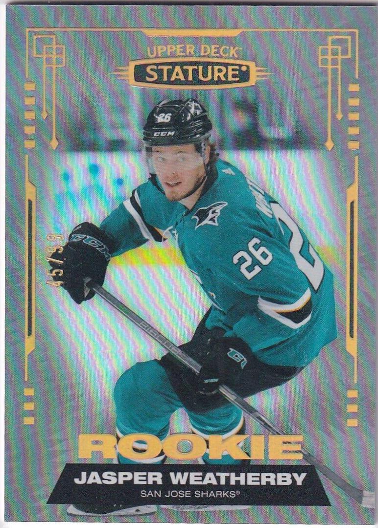 Jasper Weatherby [Photo Variant] #138 Prices | 2021 Upper Deck Stature ...
