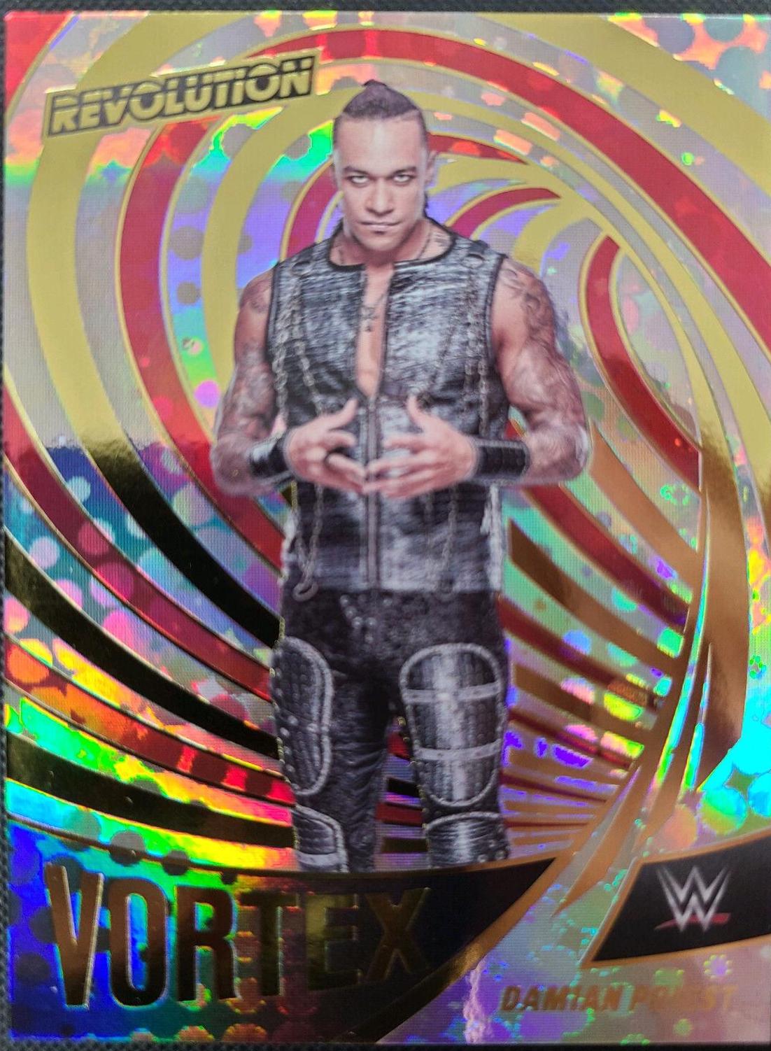 Damian Priest #6 Wrestling Cards 2022 Panini Revolution WWE Vortex