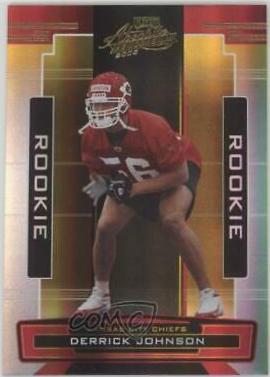 Derrick Johnson #154 2005 Playoff Absolute Memorabilia Football