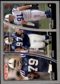 Josh Thomas, Corey Simon, Raheem Brock [Silver] #129
