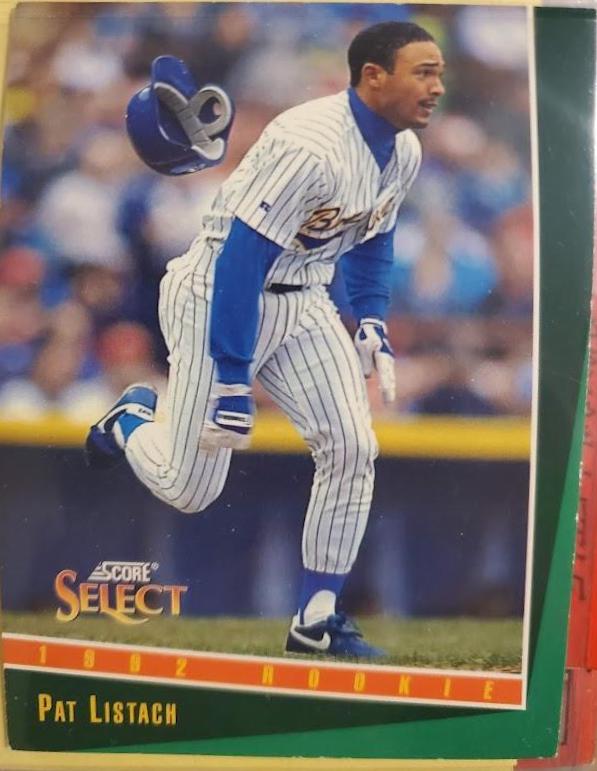 Pat Listach #273 Baseball Cards 1993 Score Select