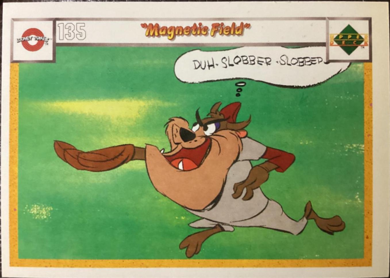 Magnetic Field #135/138 Baseball Cards 1990 Upper Deck Comic Ball