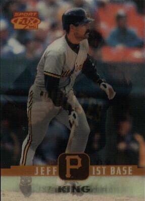 Jeff King #38 Baseball Cards 1996 Sportflix