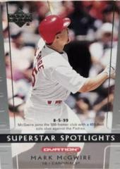 Mark McGwire [Silver] #119 Baseball Cards 2002 Upper Deck Ovation Prices