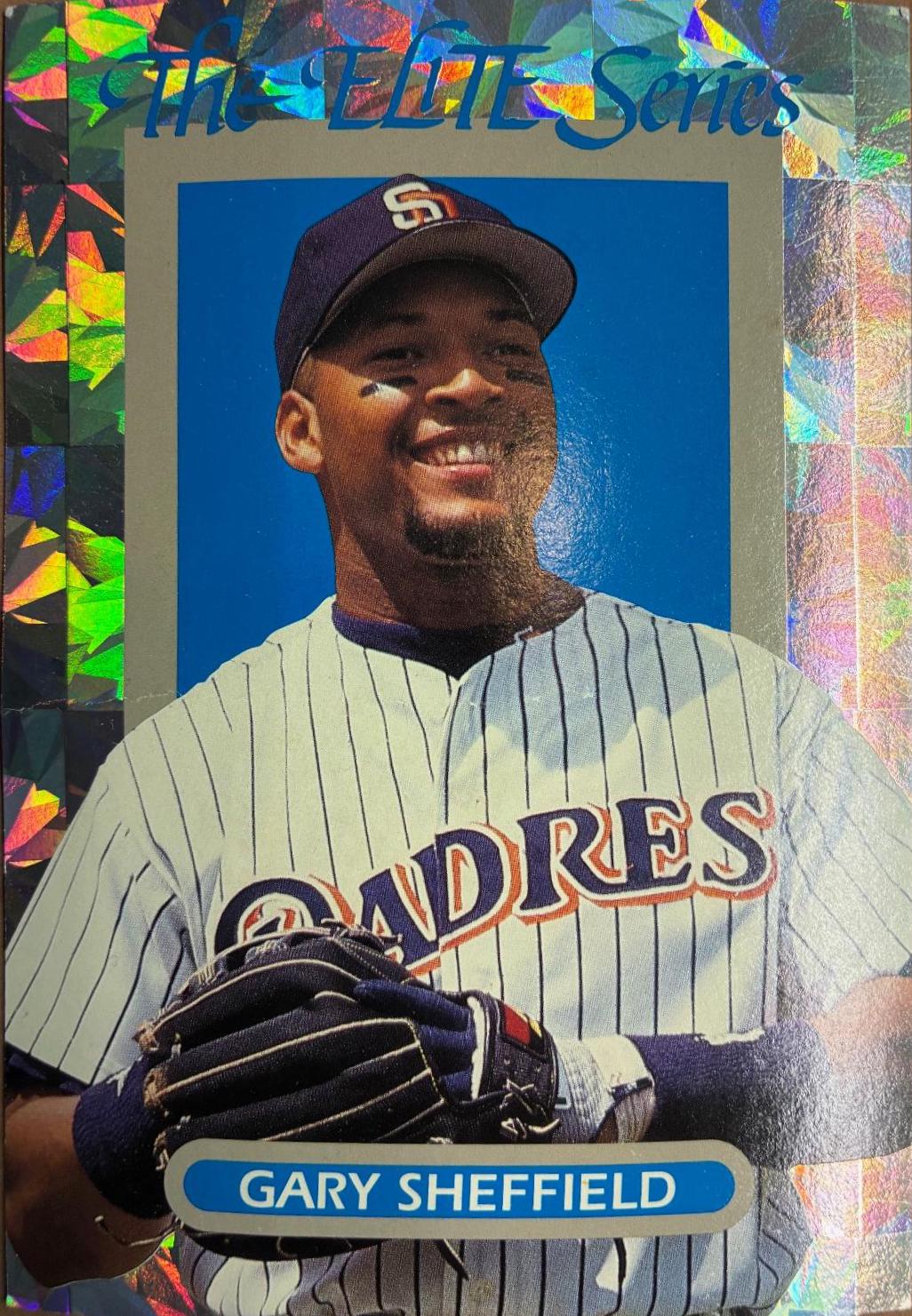 Gary Sheffield #10 Baseball Cards 1993 Panini Donruss Elite Supers
