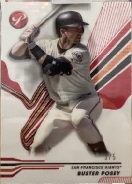 Buster Posey [Red Refractor] #124