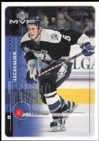 Vincent Lecavalier #187 Hockey Cards 1998 Upper Deck MVP