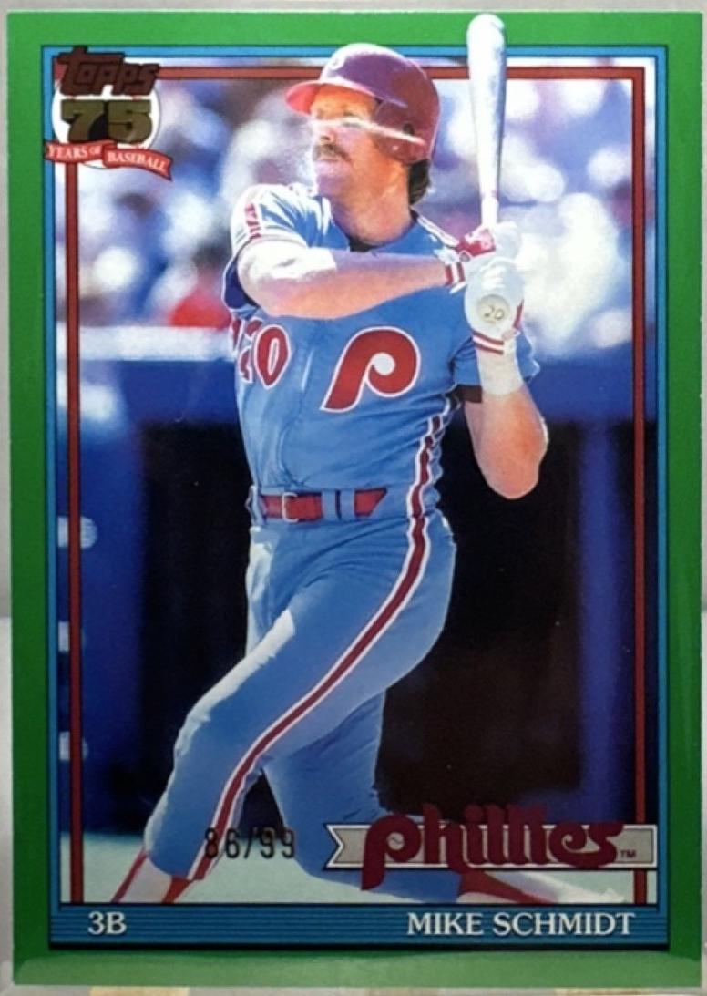 Mike Schmidt [Green] #T91-72