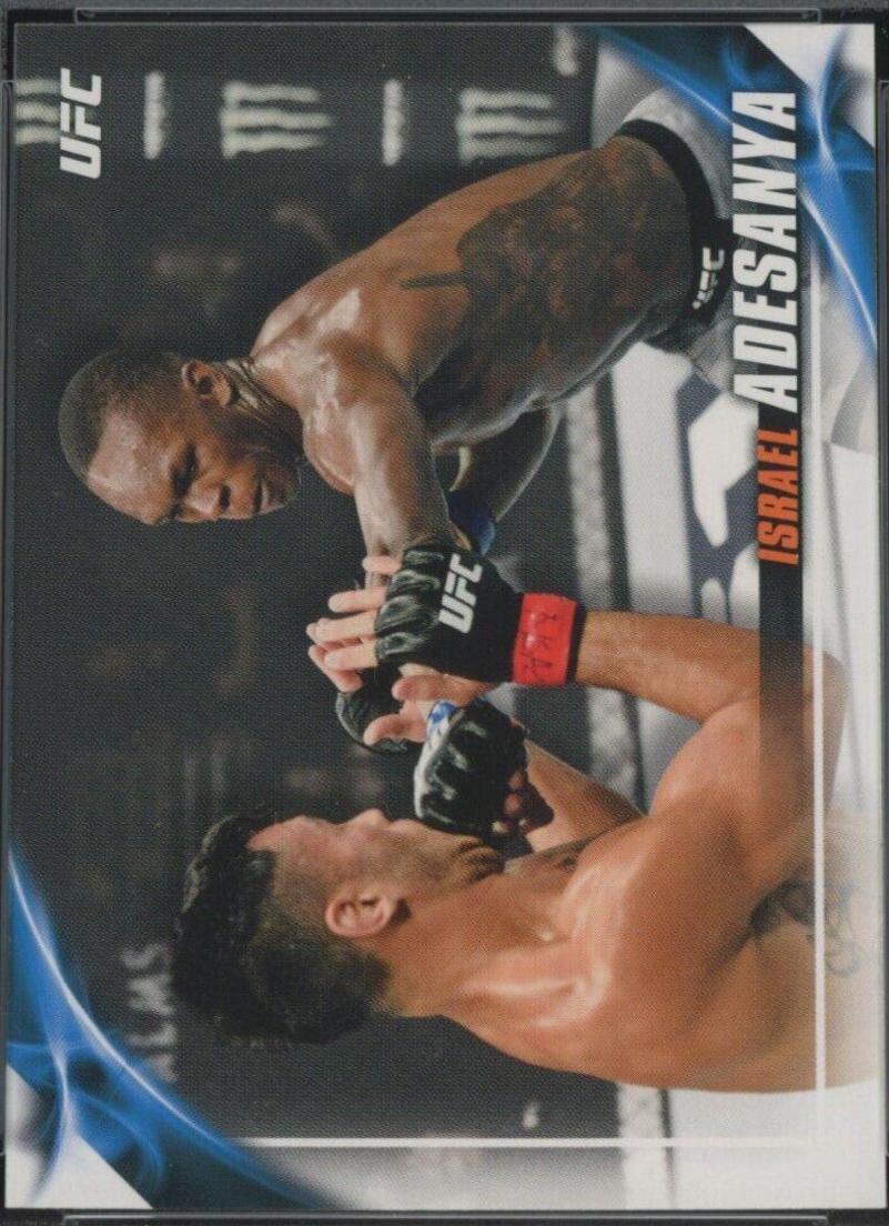 Israel Adesanya #34 Ufc Cards 2019 Topps UFC Knockout