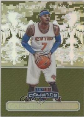 Carmelo Anthony #29 2014-15 Panini Excalibur Basketball Crusade