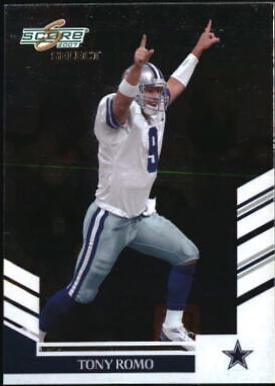 Tony Romo #1 Football Cards 2007 Panini Score Select