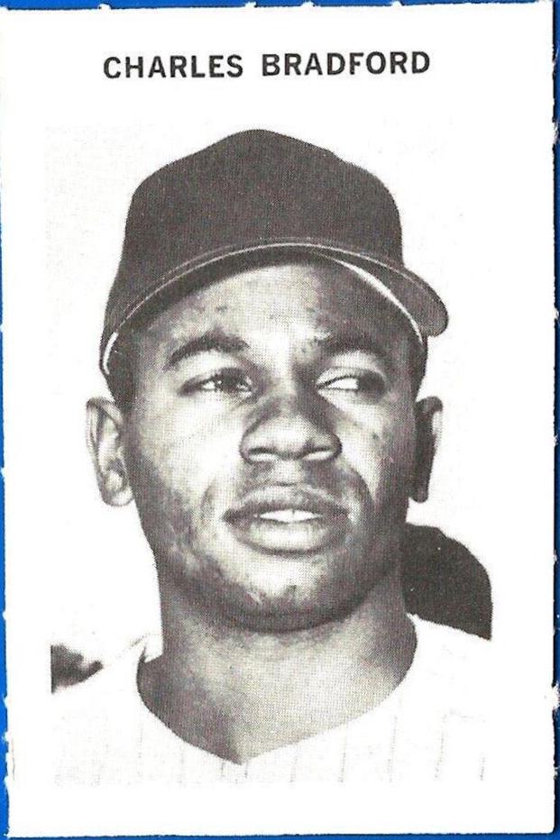 Charles Bradford Baseball Cards 1972 Milton Bradley