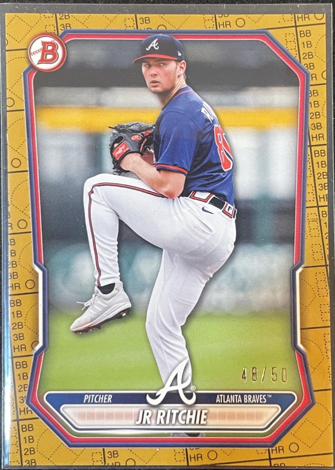 JR Ritchie [Gold Border Pattern] #BP-123 Prices | 2026 Bowman Paper ...